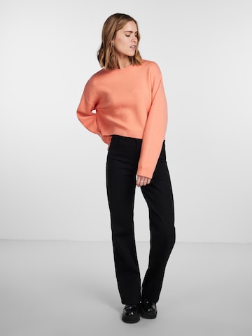PIECES Sweater 'Hesa' in Orange