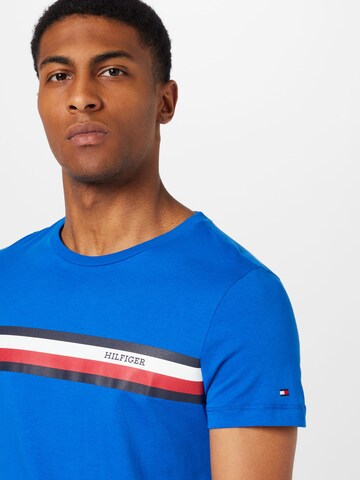 TOMMY HILFIGER - Camiseta en azul