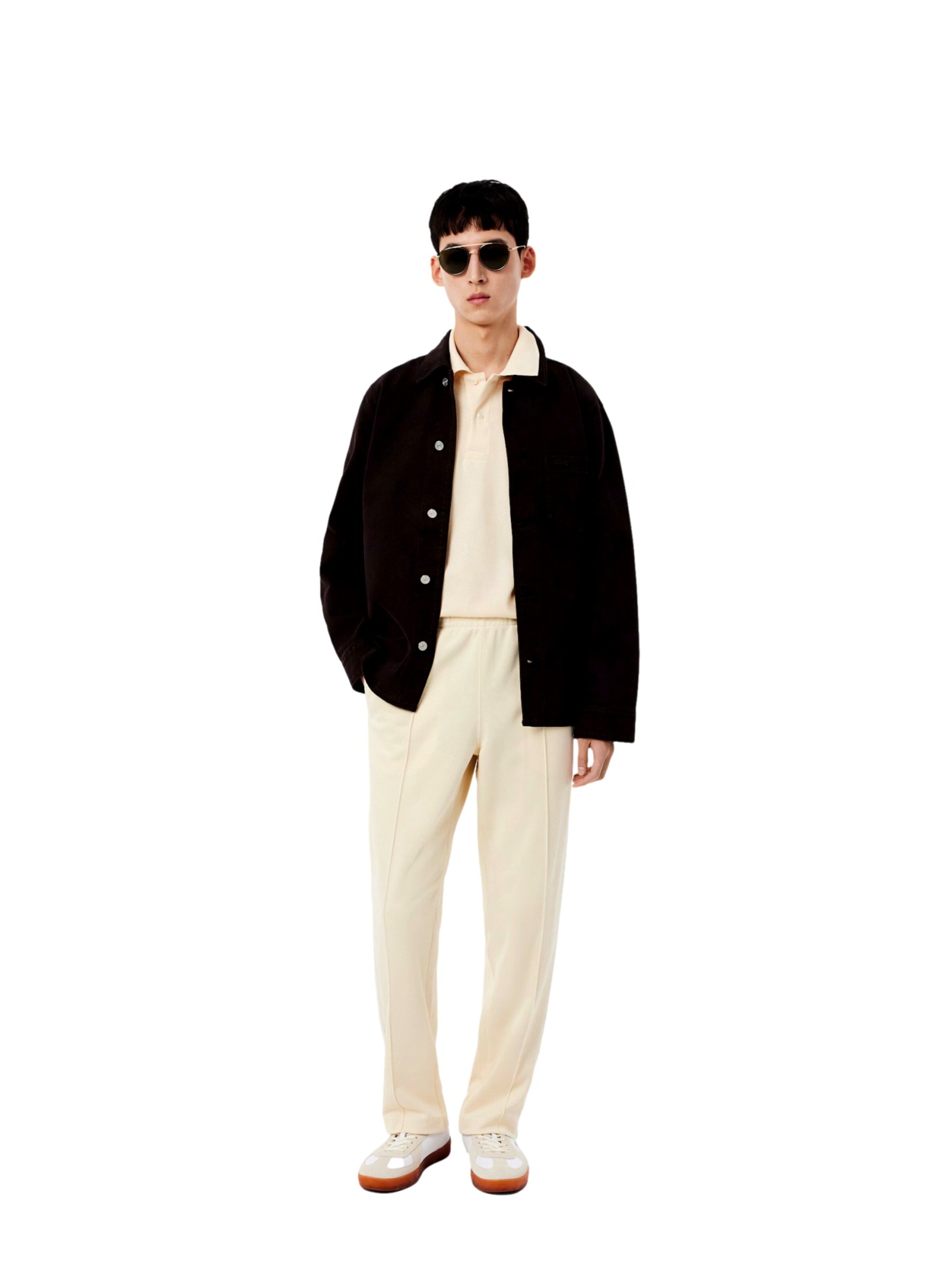 LACOSTE Regular fit Shirt in Beige