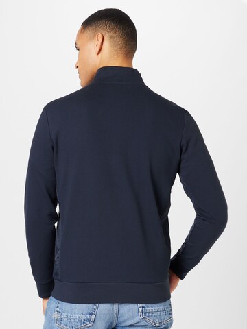 BOSS Black Zip-Up Hoodie 'Shepherd 50' in Blue