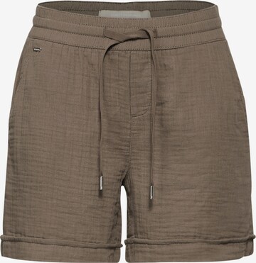 STREET ONE Loose fit Pants in Brown: front
