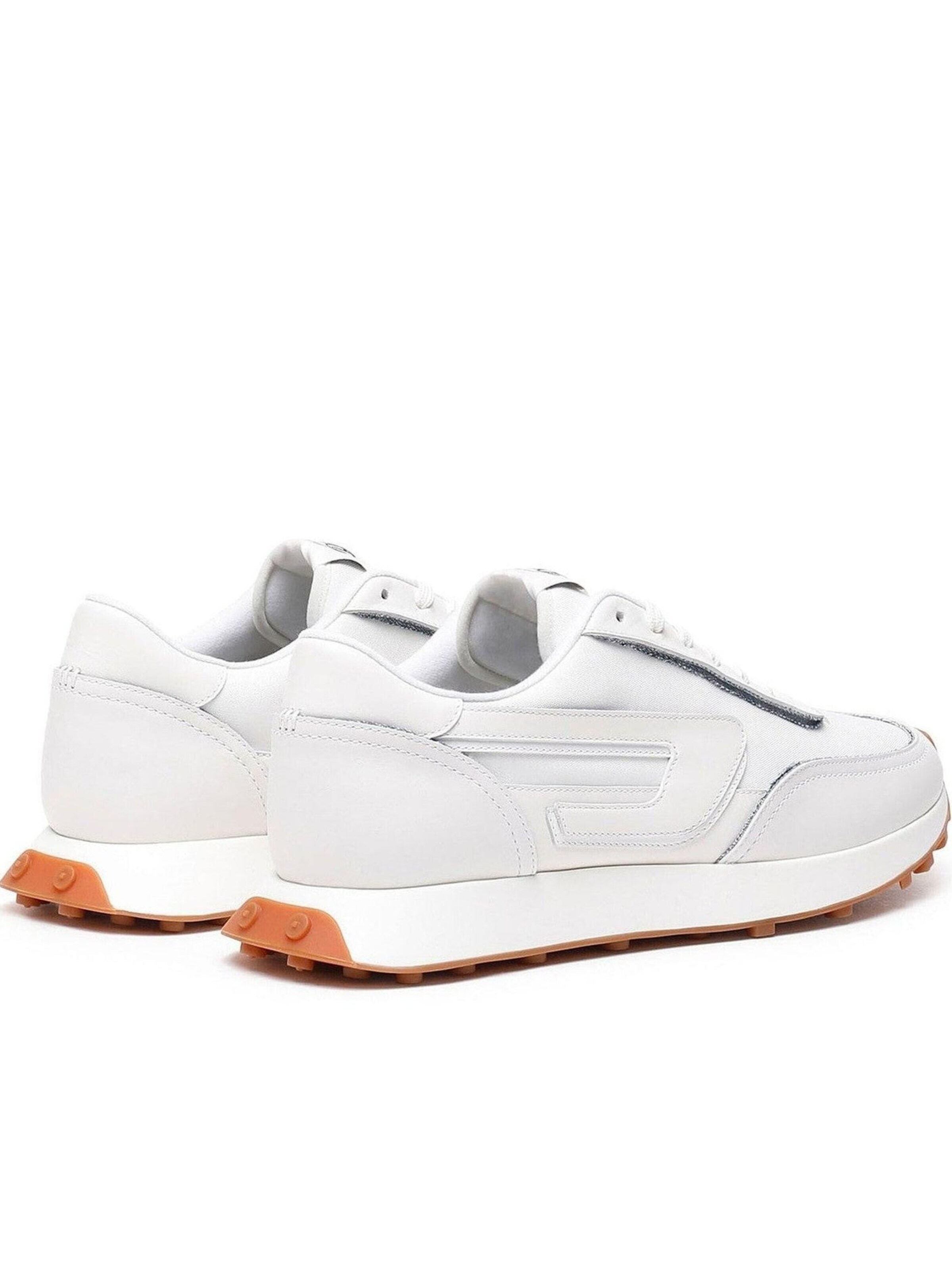 DIESEL Sneakersy niskie 'Racer' w kolorze biały