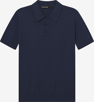 Karl Lagerfeld Poloshirt in Blau: Vorderseite