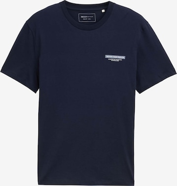 TOM TAILOR DENIM T-Shirt in Blau: Vorderseite
