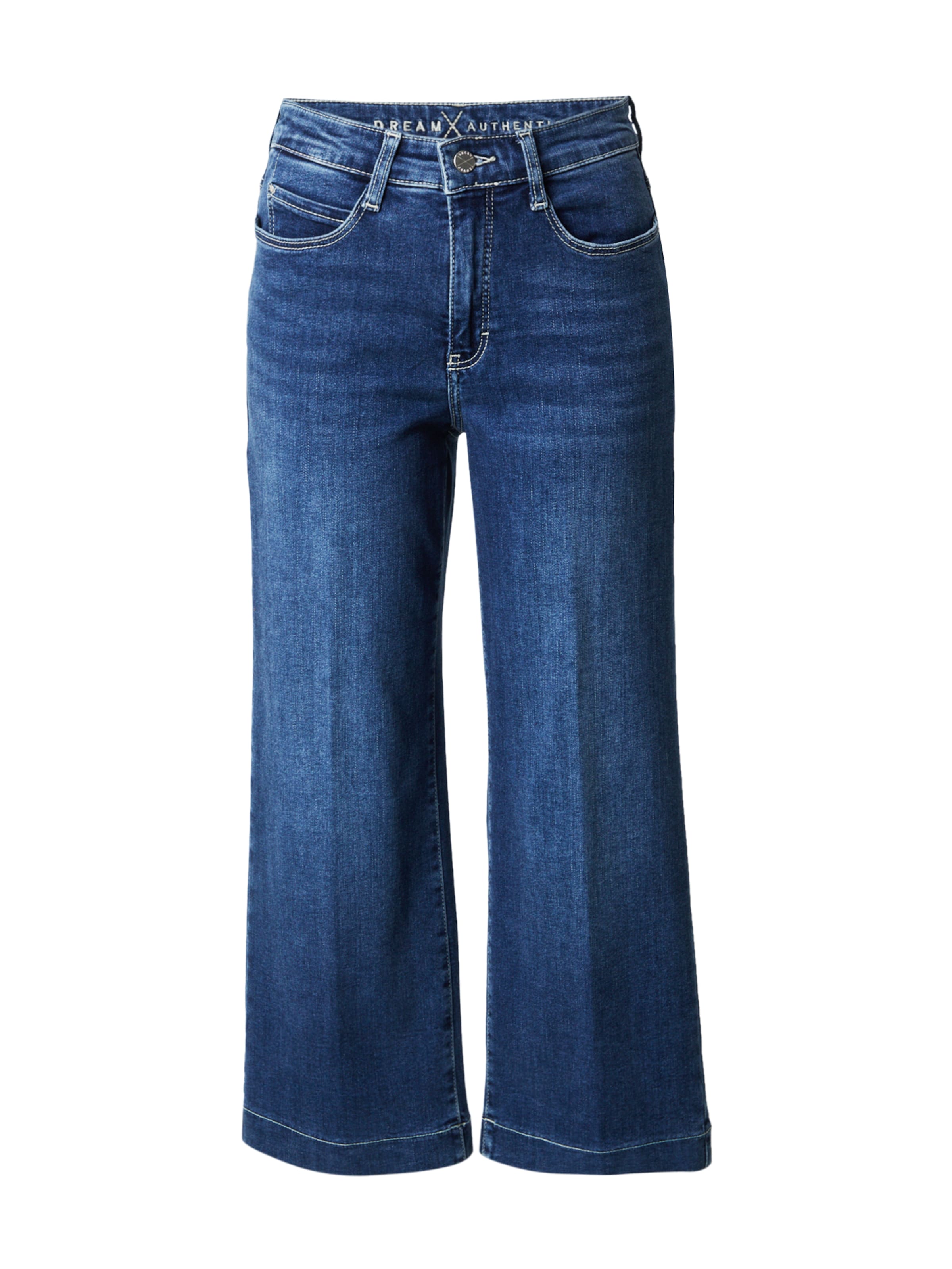 MAC Zvonové kalhoty Džíny 'DREAM' – modrá: přední strana