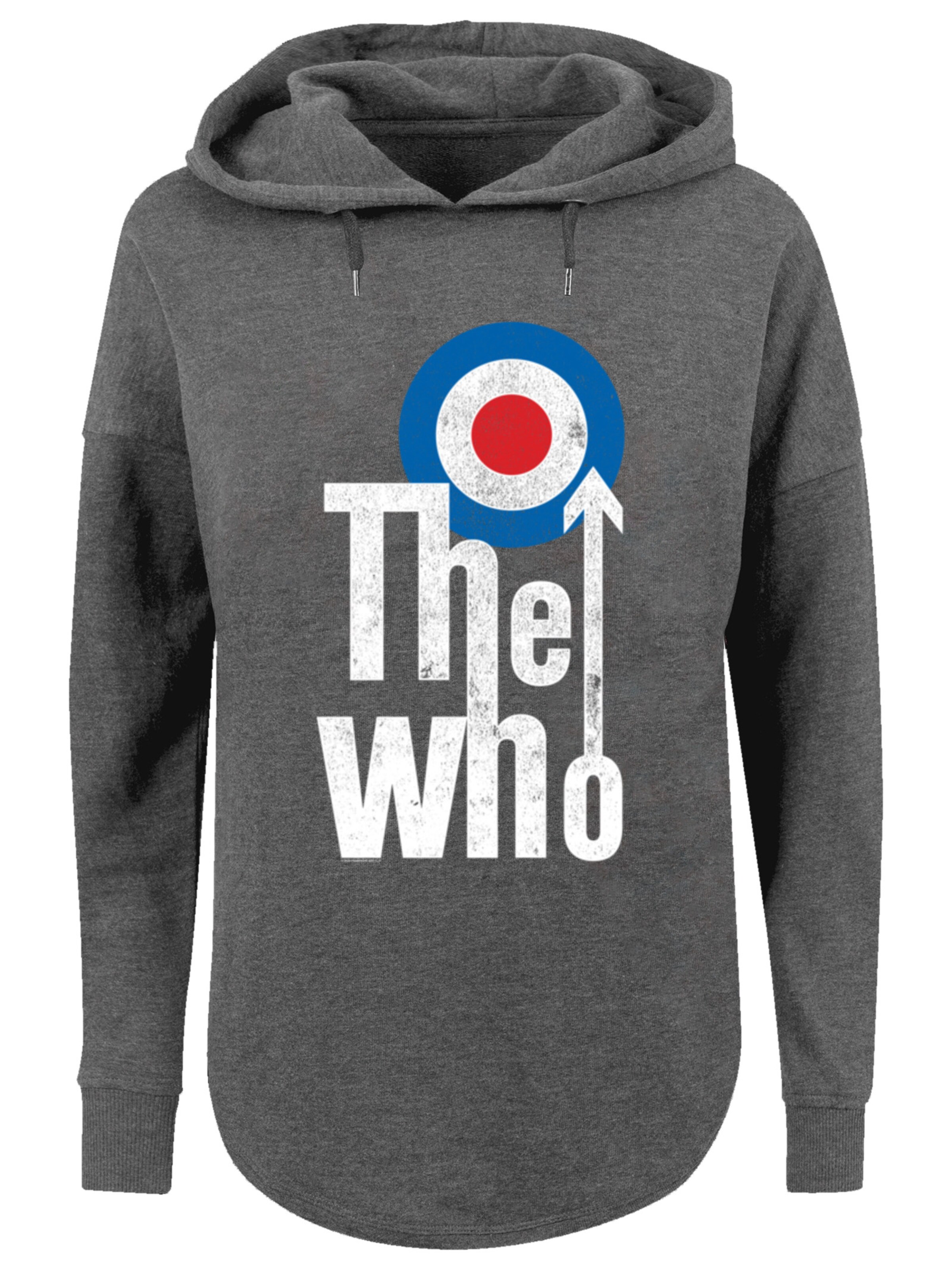 Sweat-shirt 'The Who Rock Band' F4NT4STIC en gris : devant