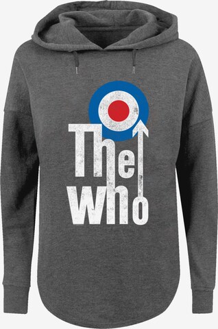 F4NT4STIC Sweatshirt 'The Who Rock Band' in Grau: predná strana