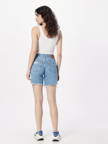 Regular Jean '501® Mid Thigh Short' LEVI'S ® en bleu