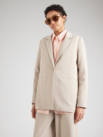 Blazer 'TARA' minimum en beige : devant