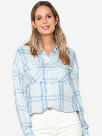 LolaLiza Blouse in Blue: front