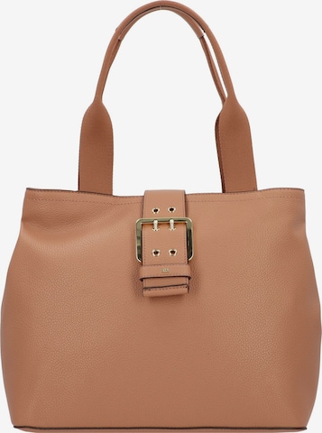 DKNY Shoulder Bag 'Rita' in Brown: front