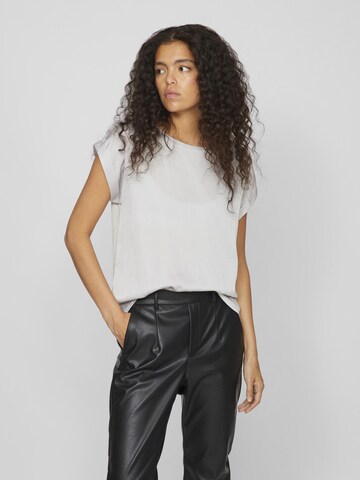 VILA Blouse in Grijs: voorkant