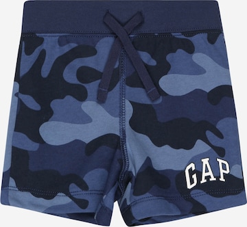 GAP Regular Trousers in Blue: front