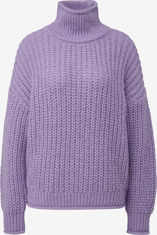 QS Pullover in Lila: Vorderseite