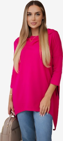 Lumera Bluzka sportowa w kolorze różowy: przód