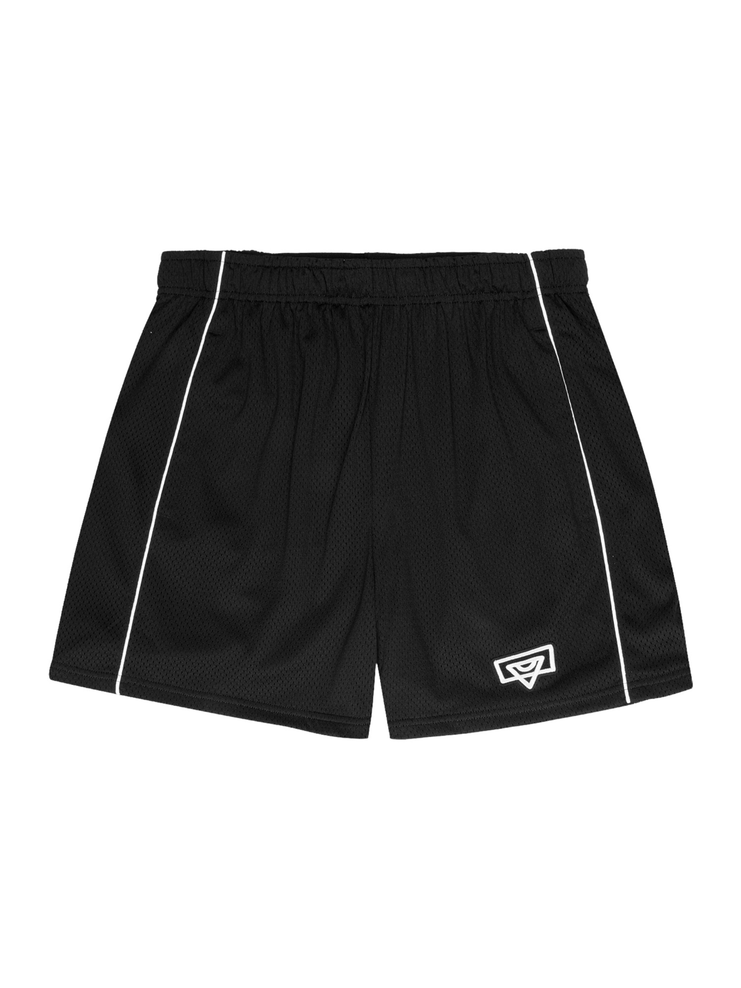 Bucketz Regular Hose in Schwarz: Vorderseite