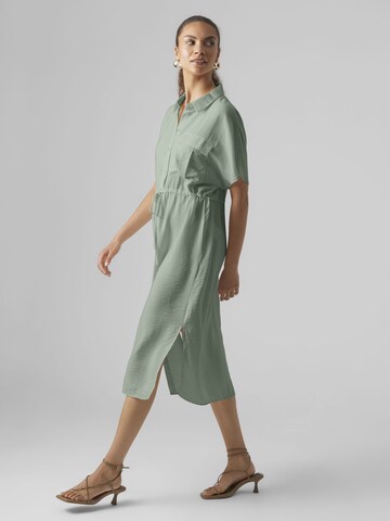 VERO MODA Blousejurk 'IRIS' in Groen