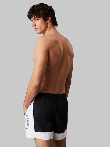 Shorts de bain 'Intense Power' Calvin Klein Swimwear en blanc