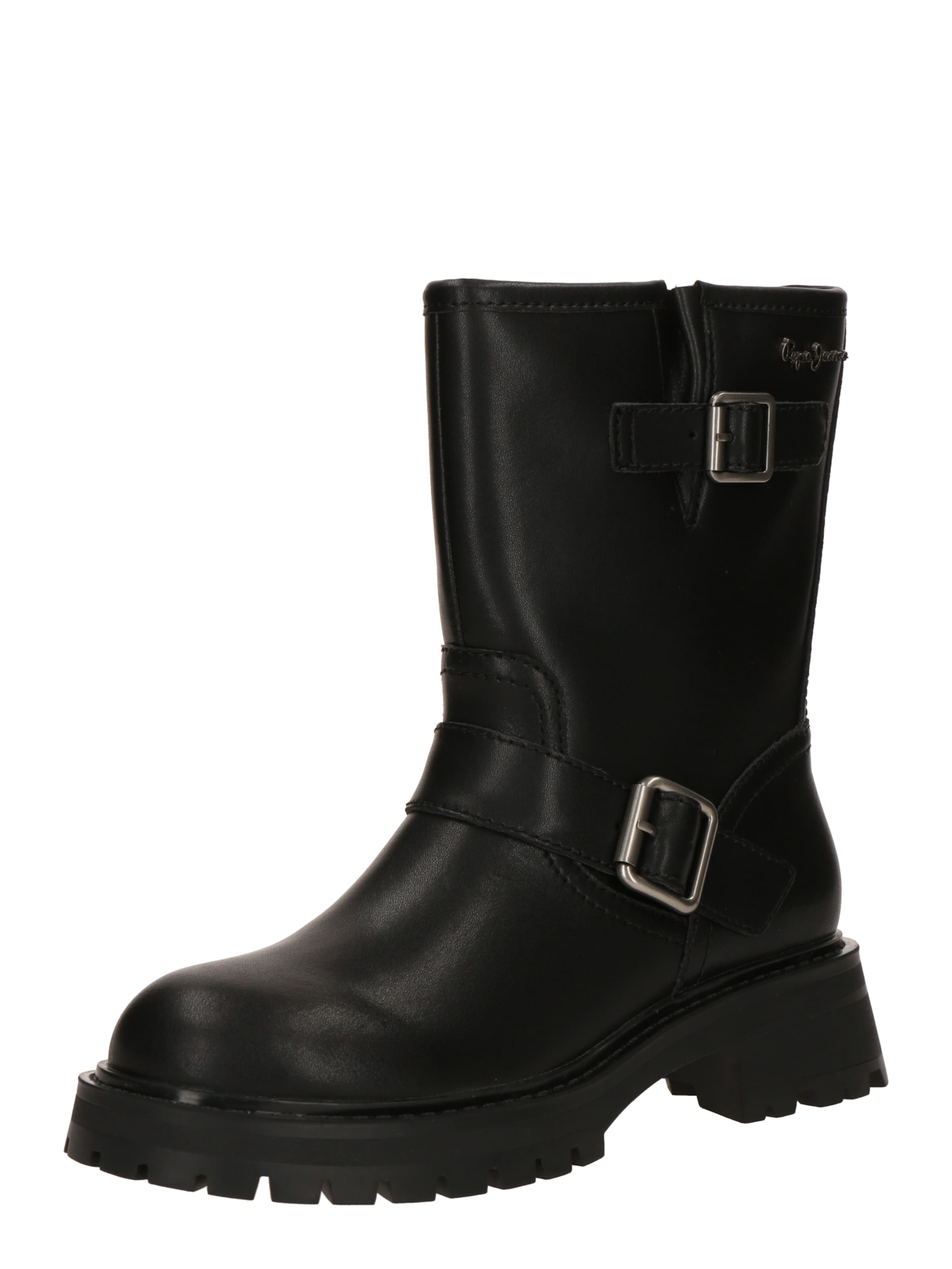 Boots 'KANE FOREST' Pepe Jeans en noir : devant