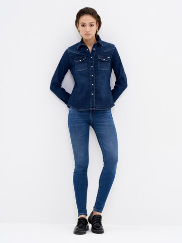 BIG STAR Blouse 'Norra' in Blauw