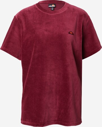 ELLESSE Shirt in Rood: voorkant