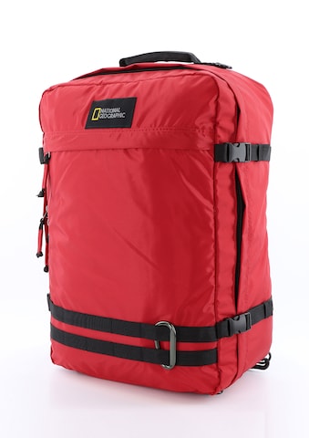 National Geographic Backpack 'Hybrid' in Red