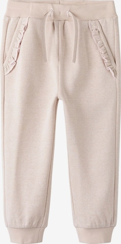 NAME IT - Tapered Pantalón en rosa: frente