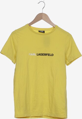 Karl Lagerfeld Shirt in S in Yellow: front