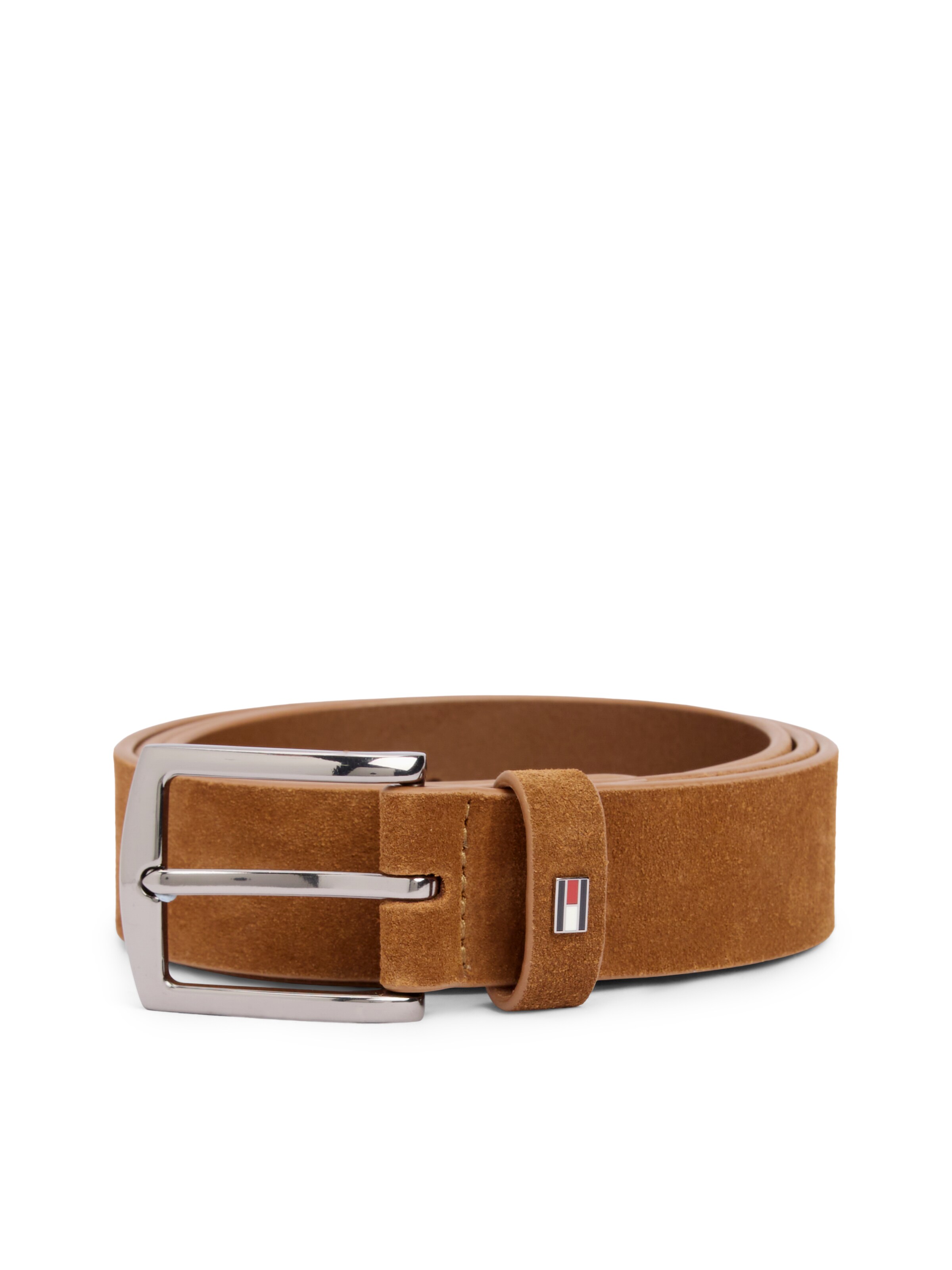 Cintura 'DENTON' di TOMMY HILFIGER in marrone: frontale