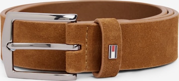 Cintura 'DENTON' di TOMMY HILFIGER in marrone: frontale
