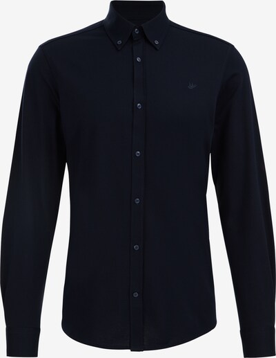 Dalykinio stiliaus marškiniai iš WE Fashion, spalva – tamsiai mėlyna, Prekių apžvalga