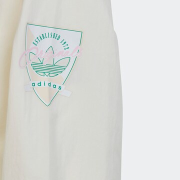 Veste mi-saison 'Graphic Print' ADIDAS ORIGINALS en blanc