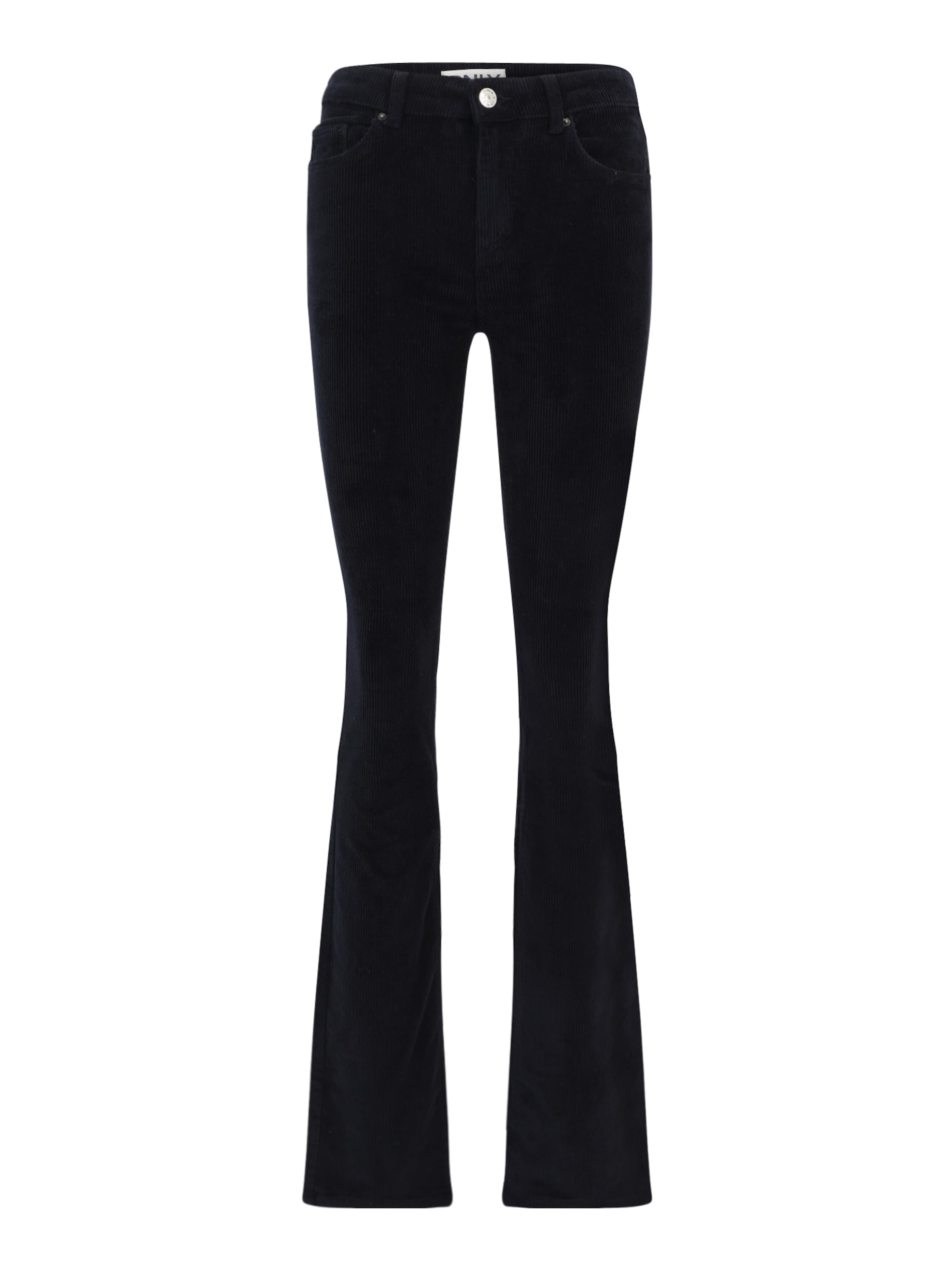 Only Tall Flared Broek in Blauw: voorkant
