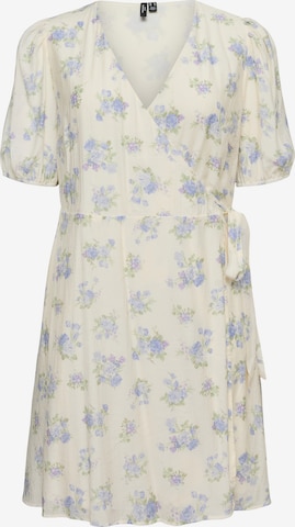 Robe 'VMCBella' Vero Moda Curve en blanc : devant