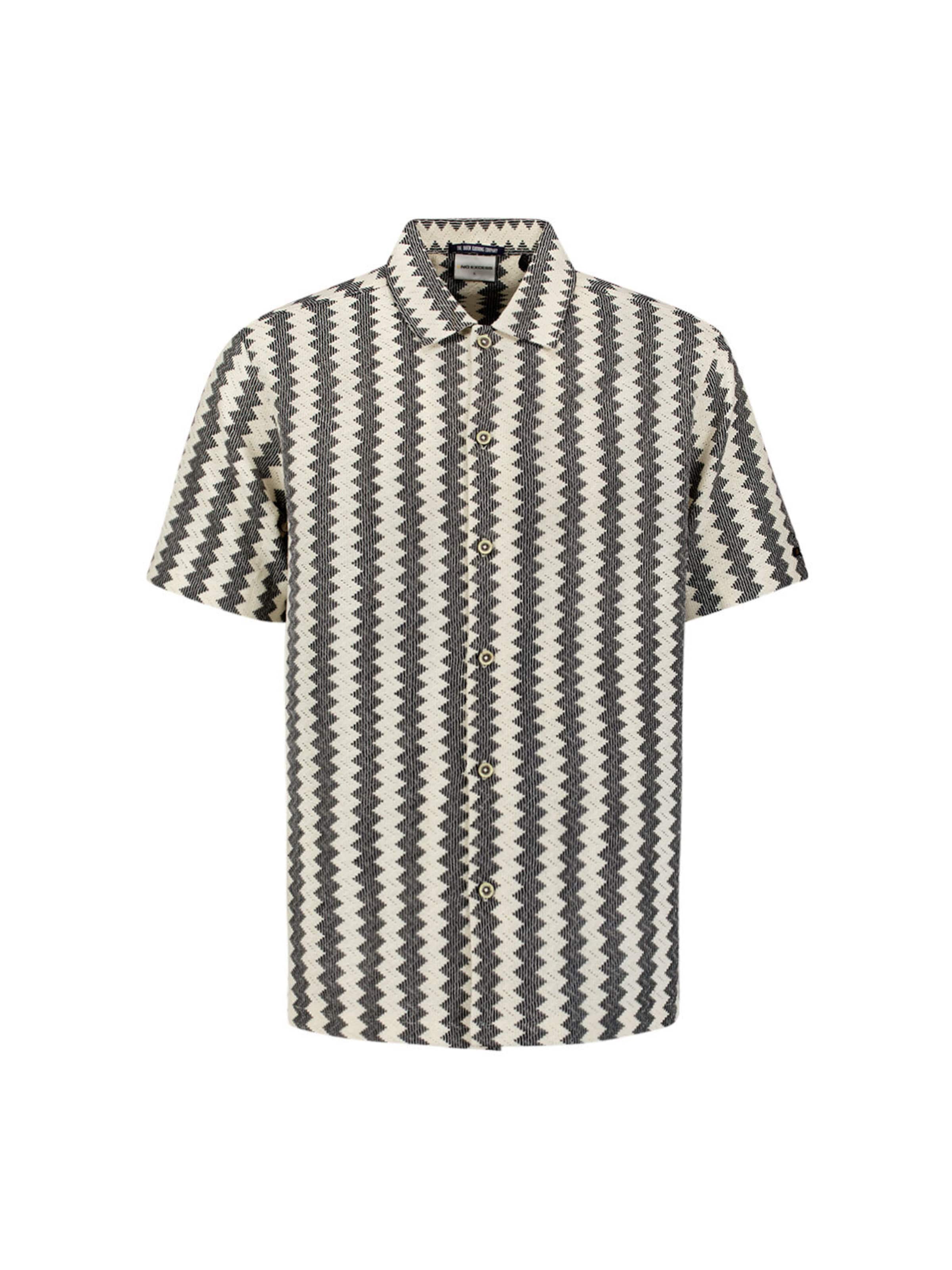 Coupe regular Chemise No Excess en beige : devant