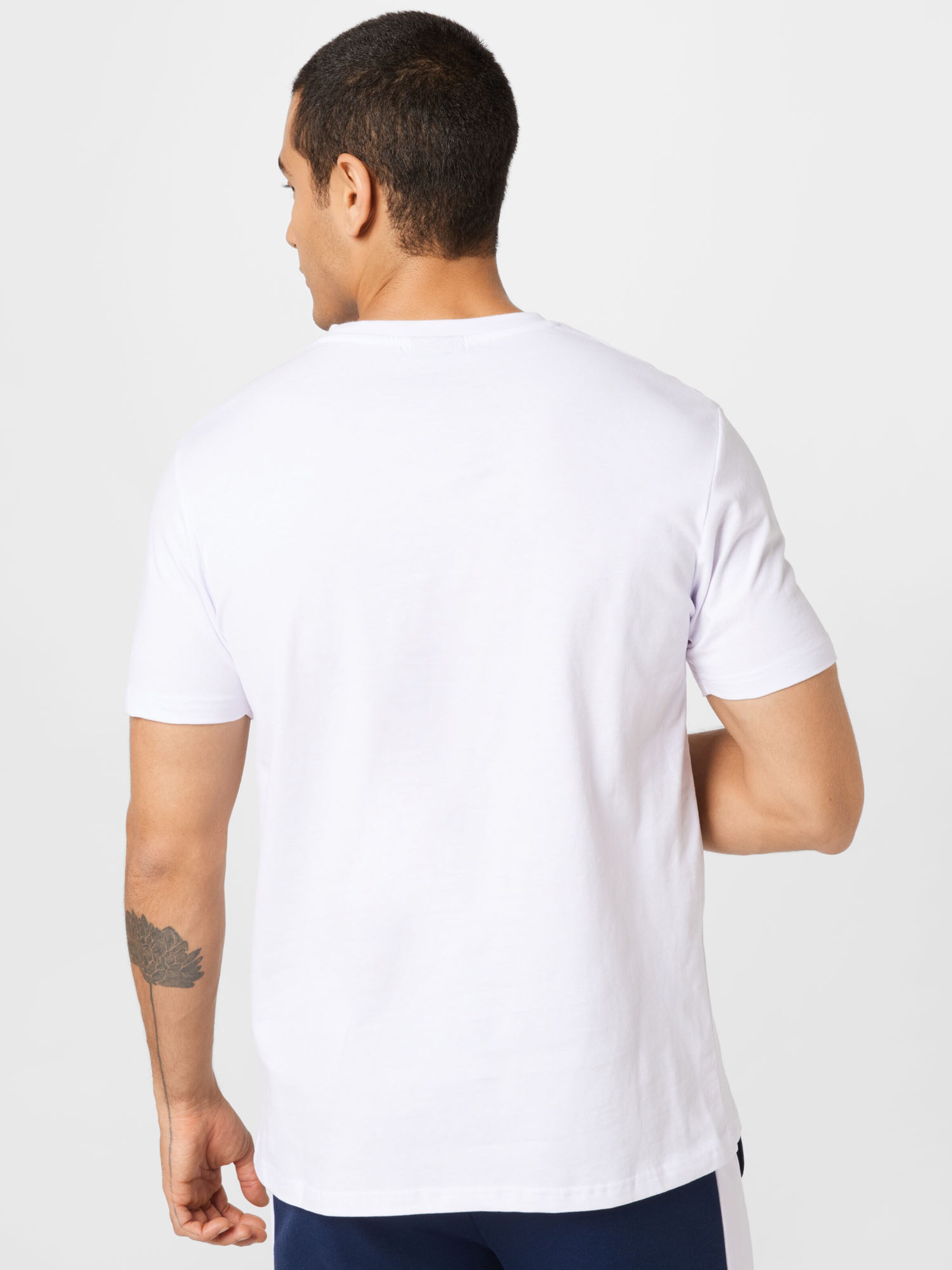 Männer Shirts ELLESSE T-Shirt 'Kiko' in Weiß - JR18592 Männer Shirts ELLESSE T-Shirt 'Kiko' in Weiß - JR18592