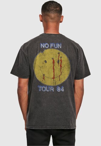 Merchcode Shirt 'Motley Crue - No Fun Tour' in Zwart: voorkant