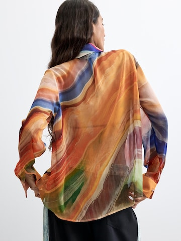 Desigual Bluza | oranžna barva