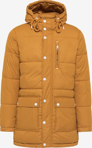 DreiMaster Maritim Winter Parka in Yellow: front