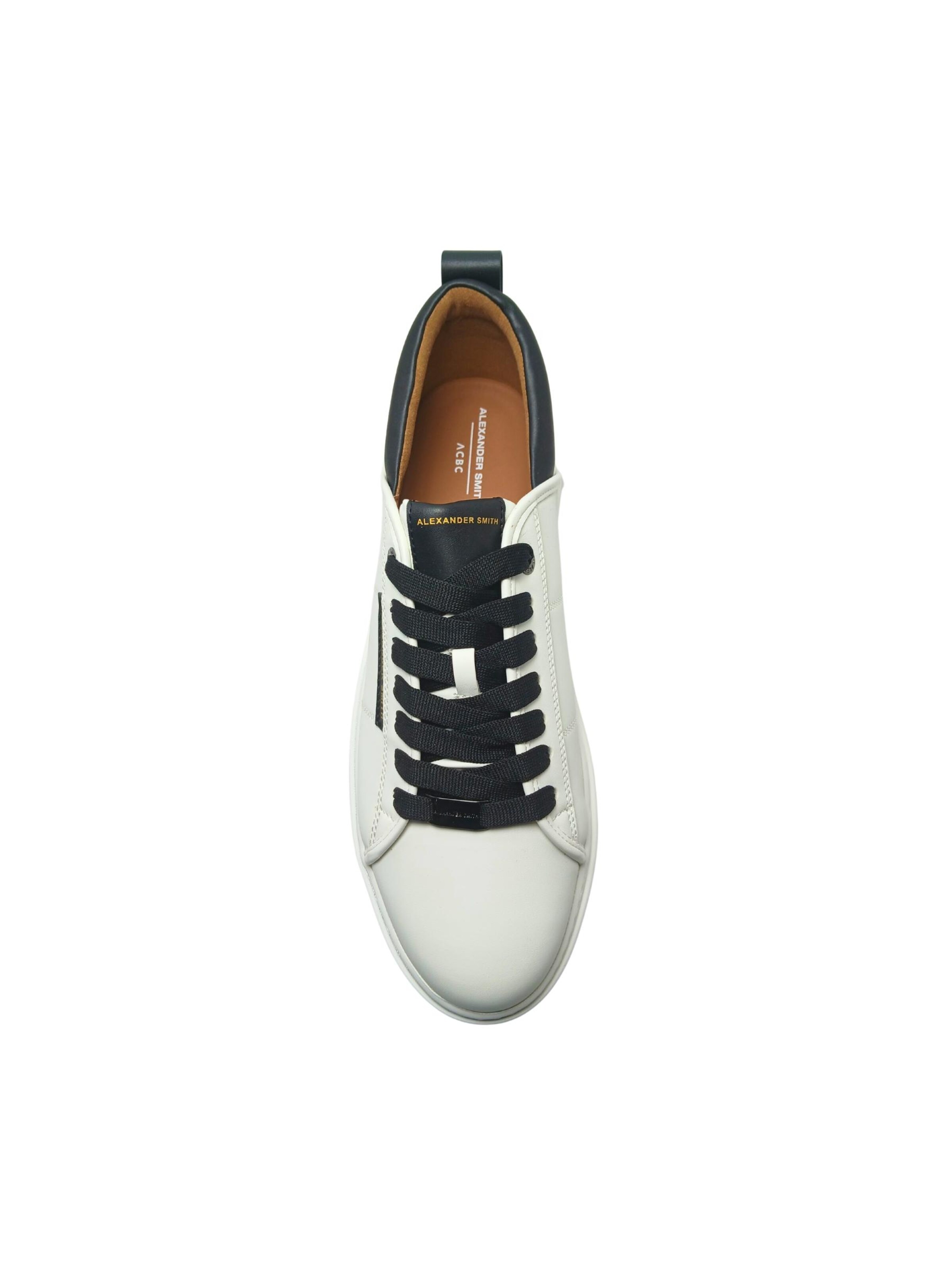Alexander Smith Platform trainers in White