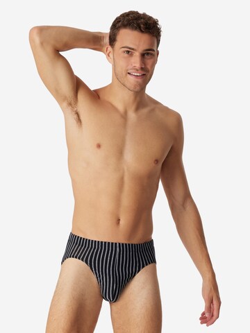 SCHIESSER Slip '95/5 Essentials Organic Cotton' in Black: front