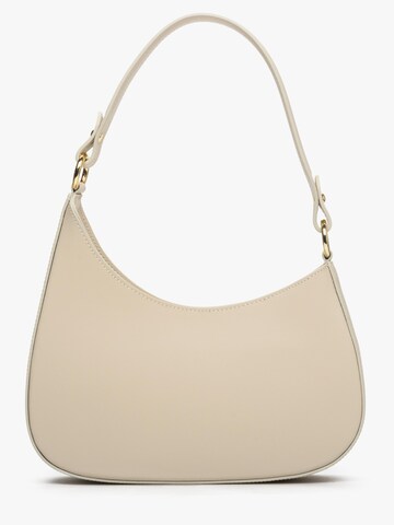 Estro Shoulder Bag '878' in Beige: front