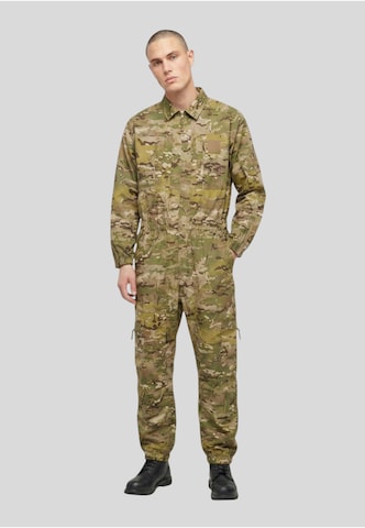 Brandit Regular Tracksuit in Green: front