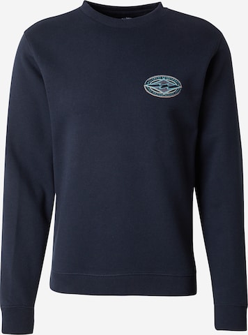 BILLABONG Sweatshirt 'FOUNDATION' in Blau: Vorderseite