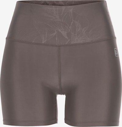 LASCANA ACTIVE Pantalon de sport en marron / blanc, Vue avec produit