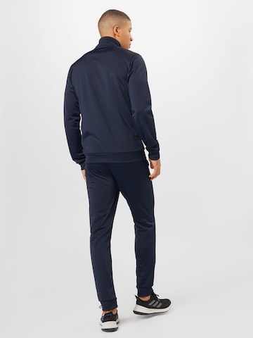 ADIDAS SPORTSWEAR Sports Suit 'Primegreen Essentials Linear Logo' in Blue