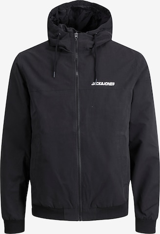 JACK & JONES Jacke 'Rush' in Schwarz: predná strana