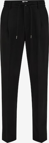 WE Fashion Regular Housut värissä musta: etupuoli