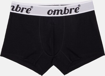 Ombre Boxershorts 'U283' in Zwart: voorkant