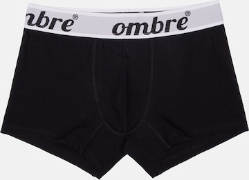 Boxers 'U283' Ombre en noir : devant